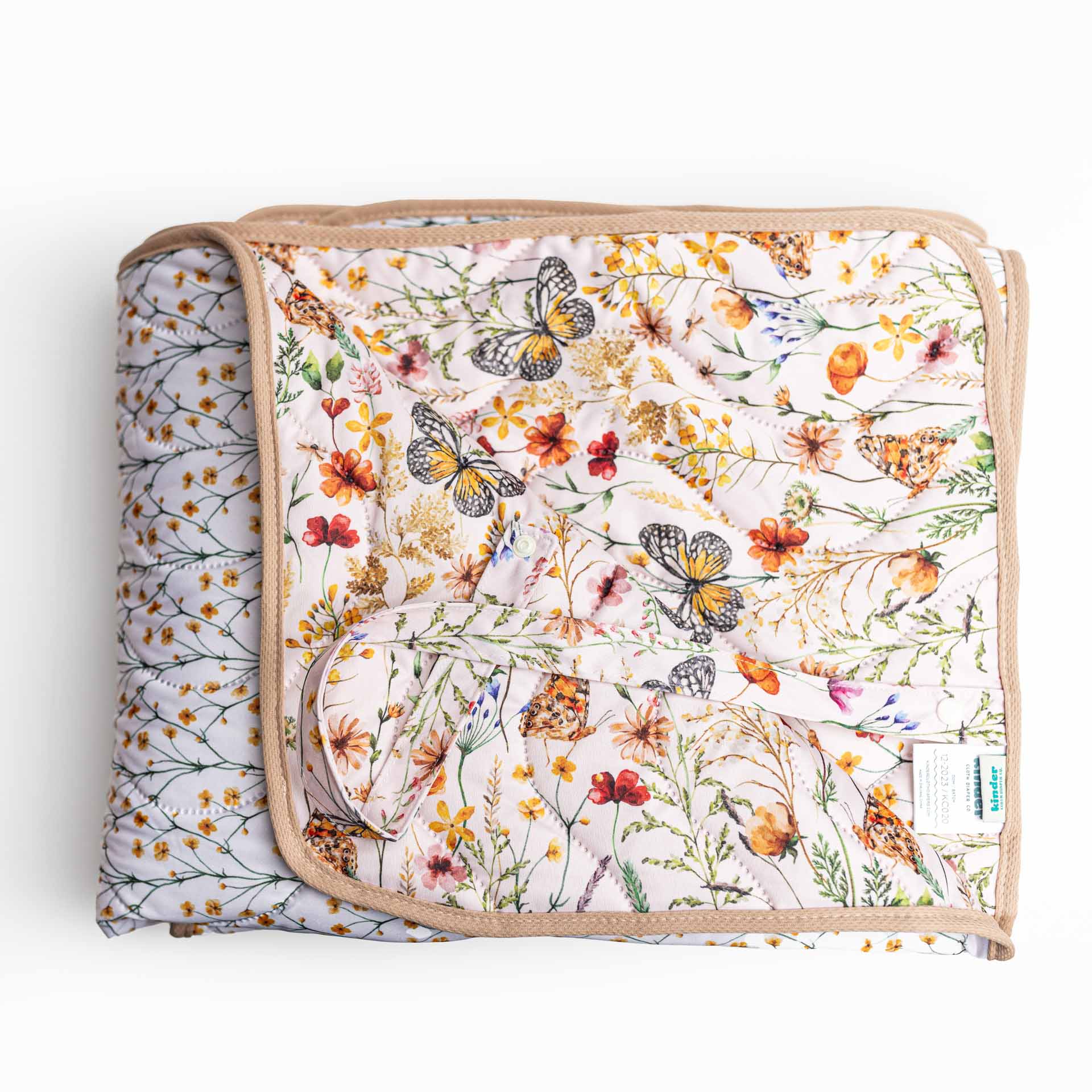 Anywhere Adventure Play Mat, Featuring Quilted Wipeable Machine Washable Fabric