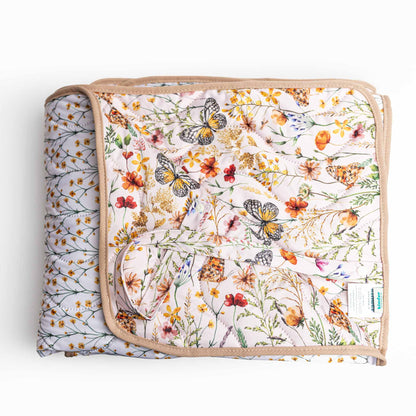 Anywhere Adventure Play Mat, Featuring Quilted Wipeable Machine Washable Fabric