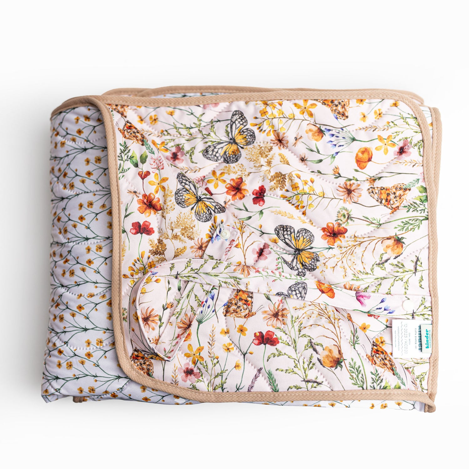Anywhere Adventure Play Mat, Featuring Quilted Wipeable Machine Washable Fabric
