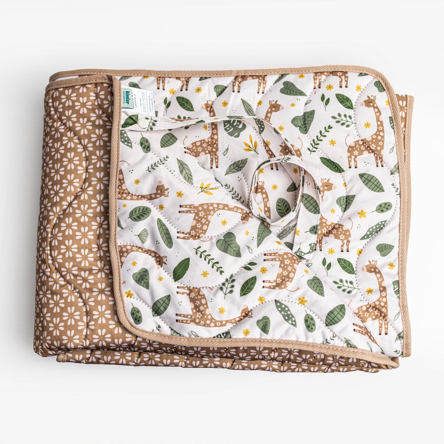 Anywhere Adventure Play Mat, Featuring Quilted Wipeable Machine Washable Fabric