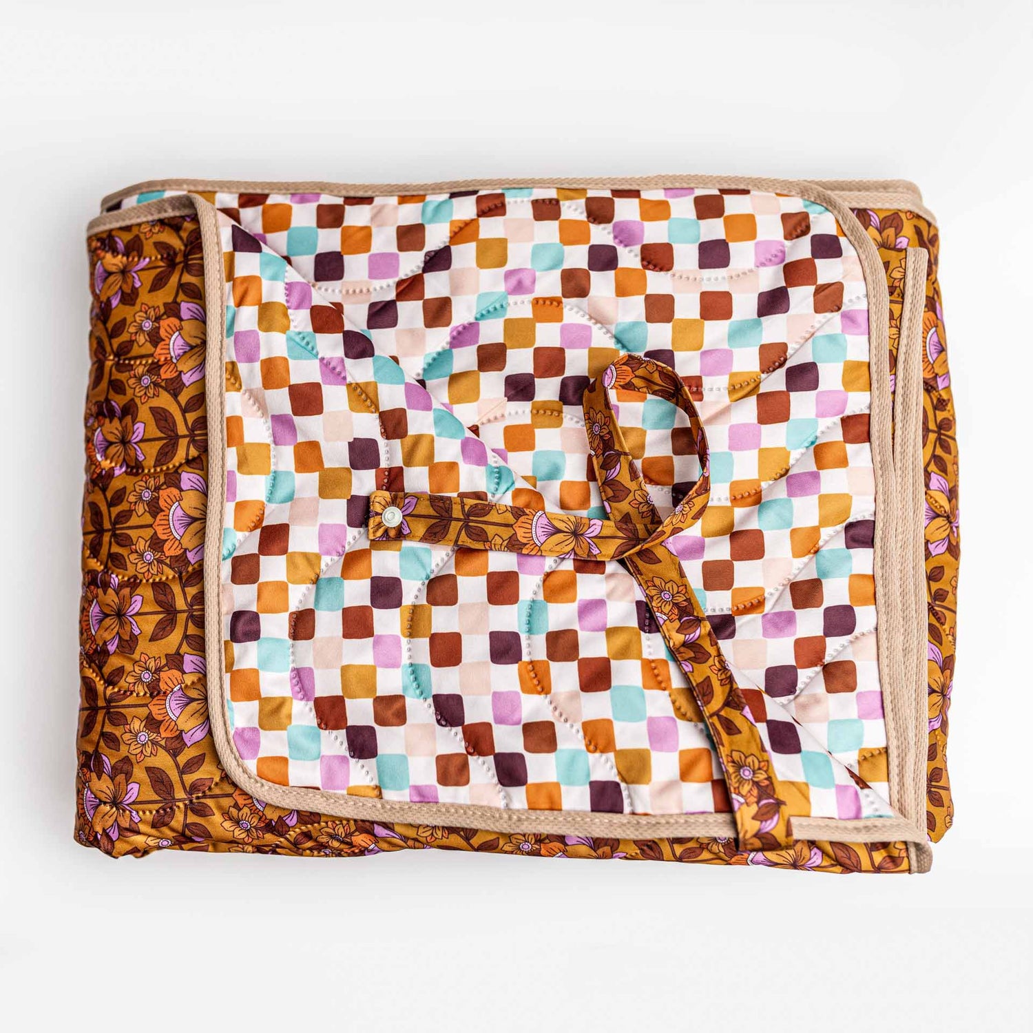 Anywhere Adventure Play Mat, Featuring Quilted Wipeable Machine Washable Fabric