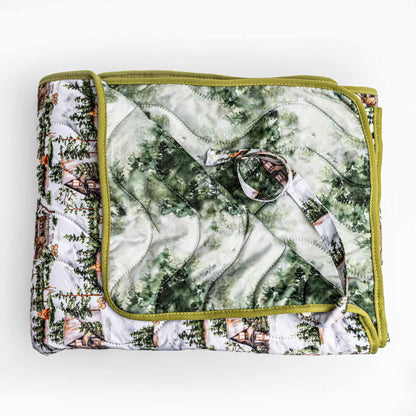 Anywhere Adventure Play Mat, Featuring Quilted Wipeable Machine Washable Fabric