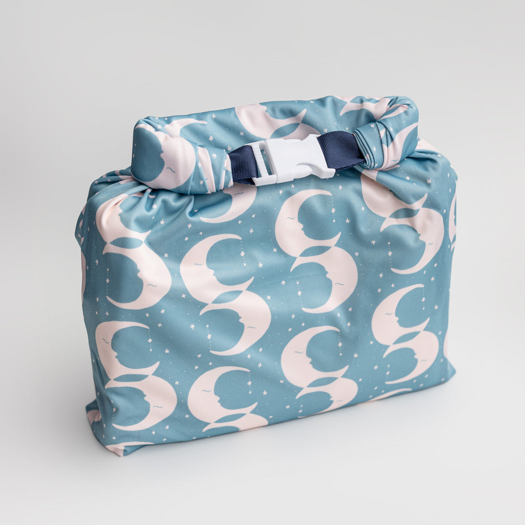 Roll Top Space Saver Water Resistant Small Wet Bag Travel Storage Bag