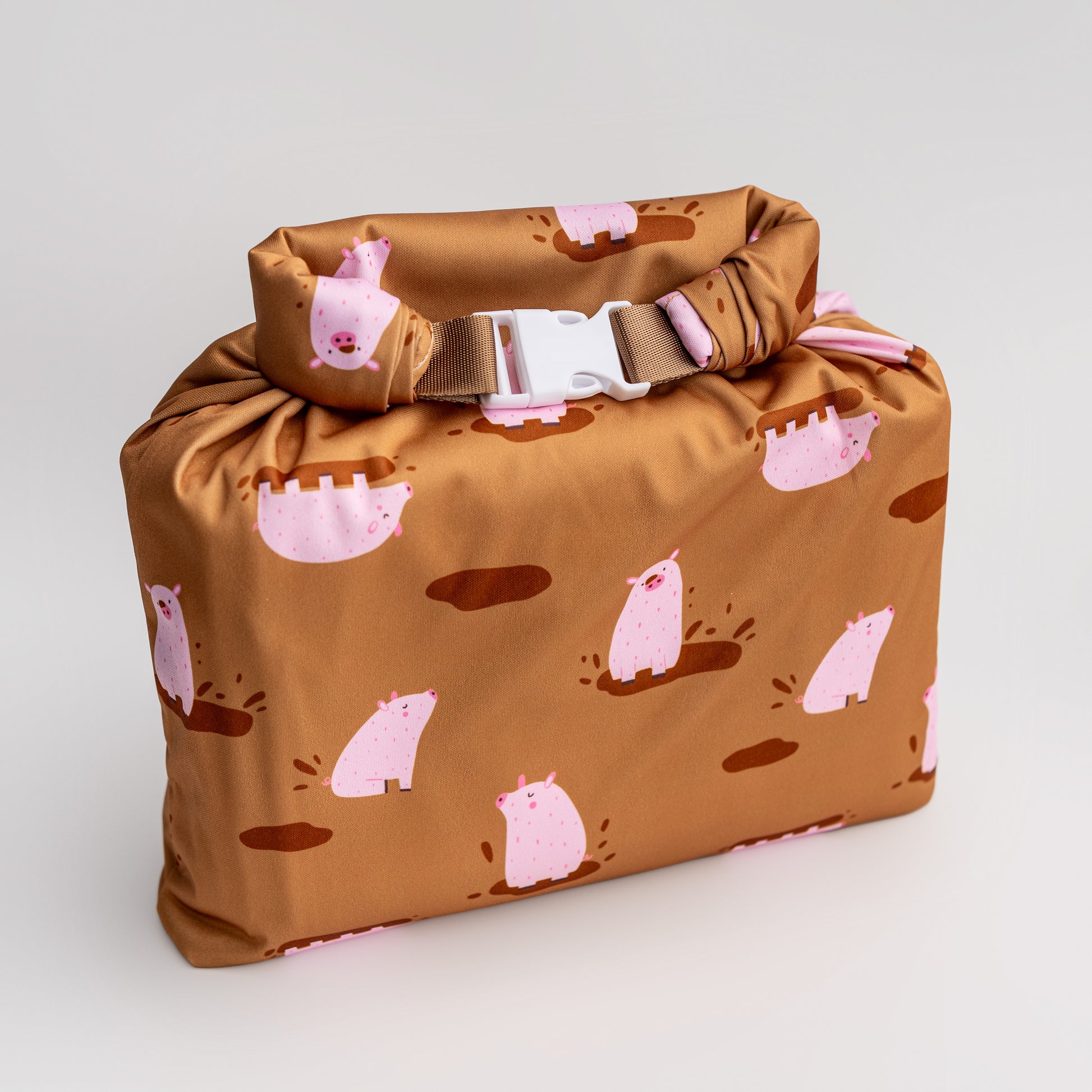 Roll Top Space Saver Water Resistant Small Wet Bag Travel Storage Bag