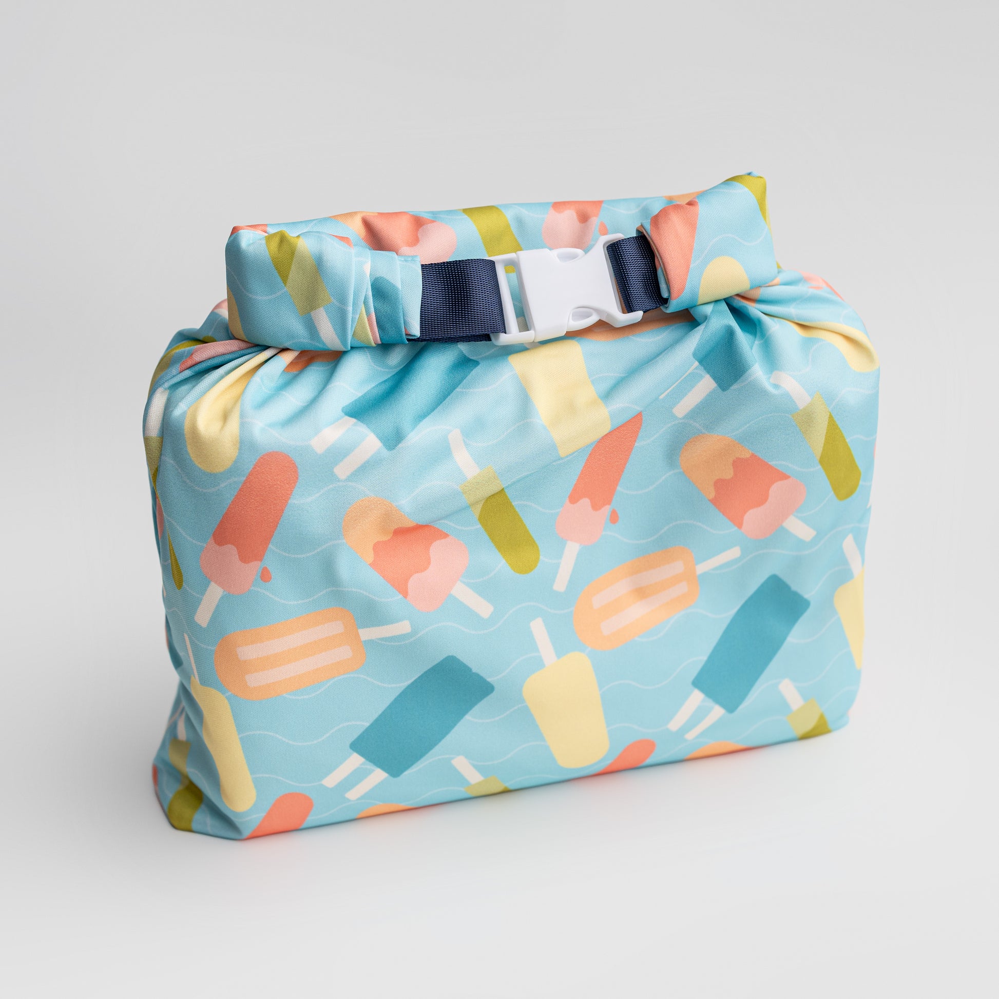 Roll Top Space Saver Water Resistant Small Wet Bag Travel Storage Bag