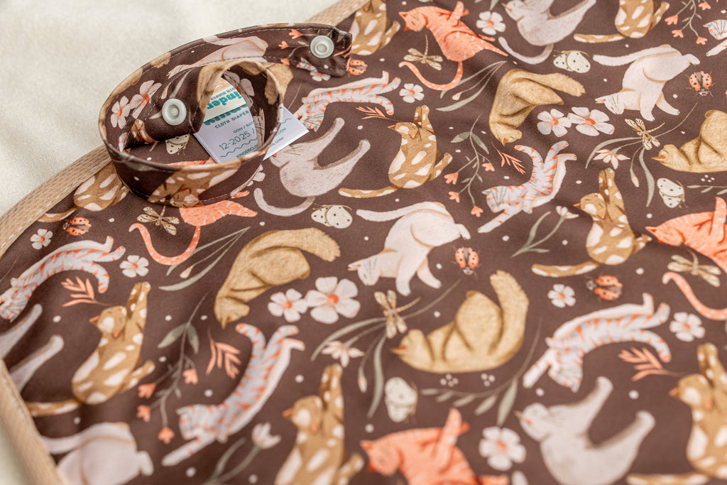 Ultra-Soft Bamboo Machine Washable and Wipeable Diaper Change Mat