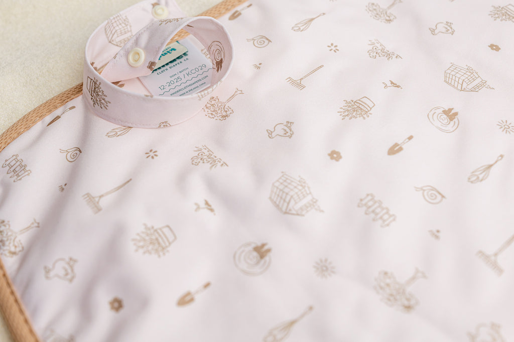 Ultra-Soft Bamboo Machine Washable and Wipeable Diaper Change Mat