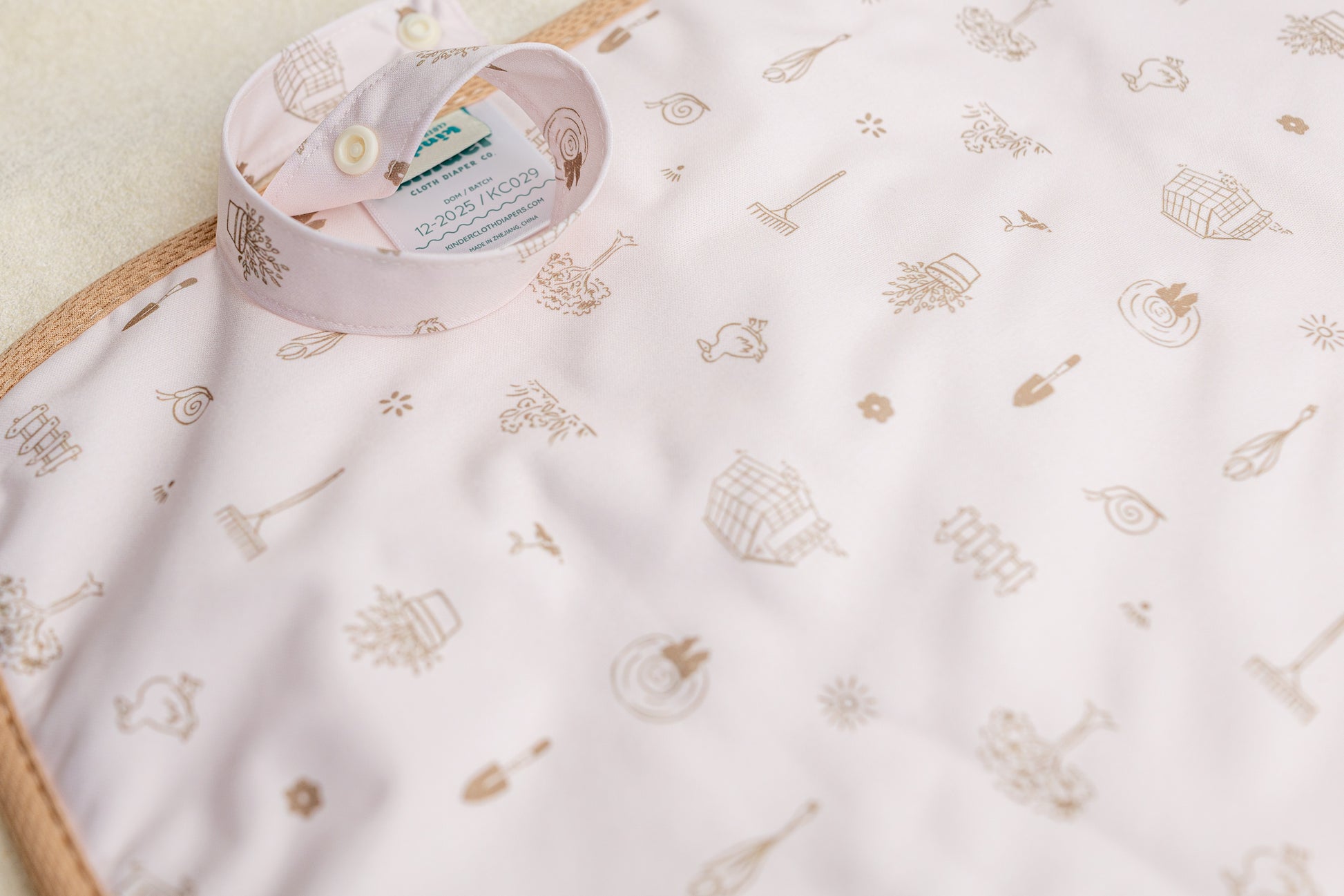 Ultra-Soft Bamboo Machine Washable and Wipeable Diaper Change Mat