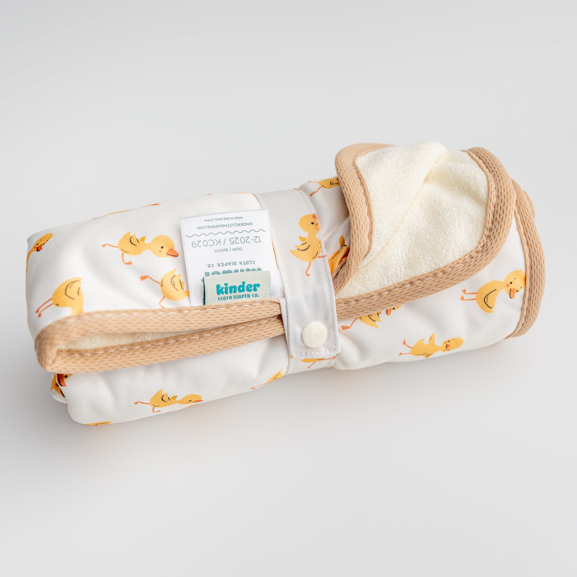 Ultra-Soft Bamboo Machine Washable and Wipeable Diaper Change Mat