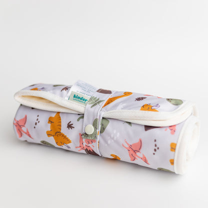 Ultra-Soft Bamboo Machine Washable and Wipeable Diaper Change Mat