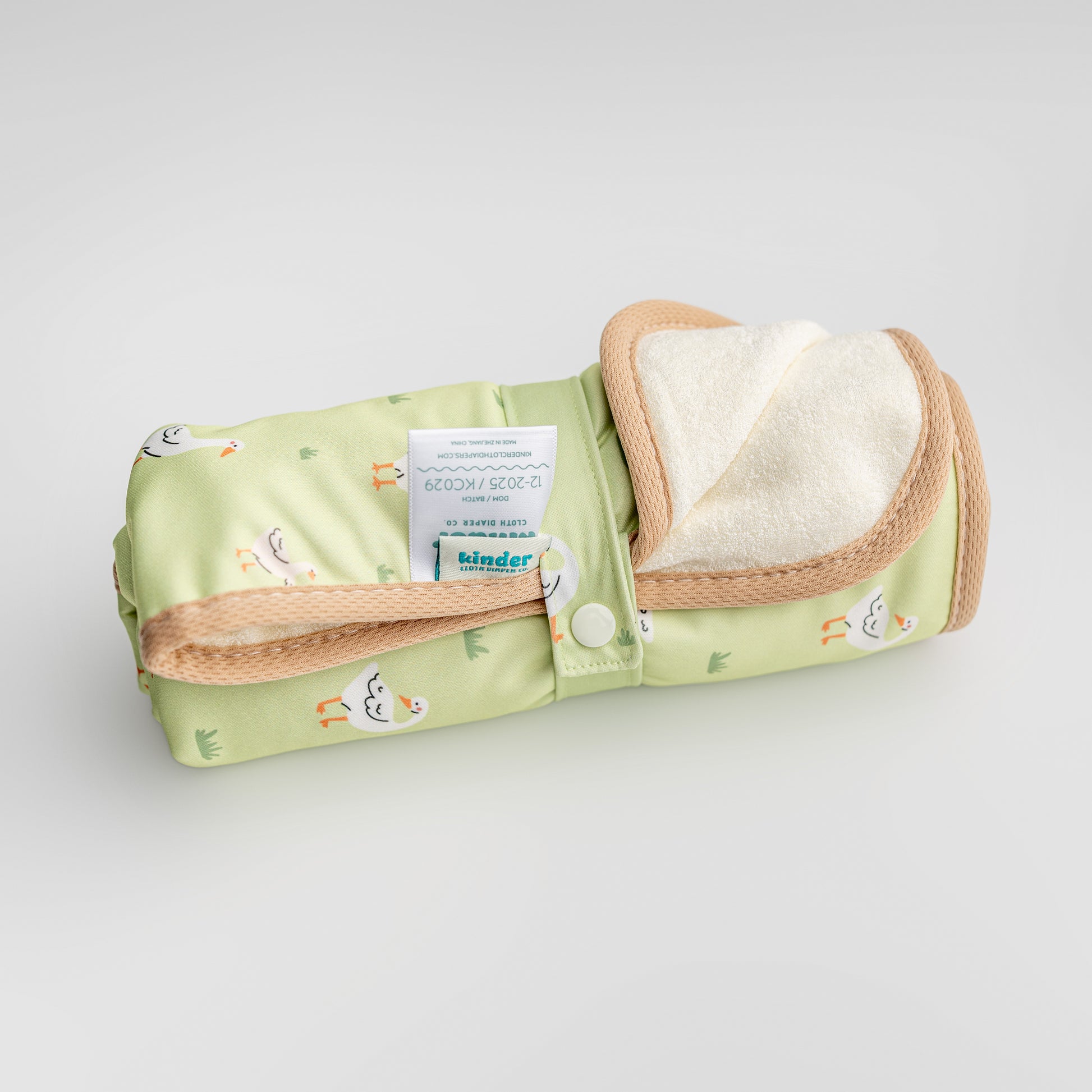 Ultra-Soft Bamboo Machine Washable and Wipeable Diaper Change Mat