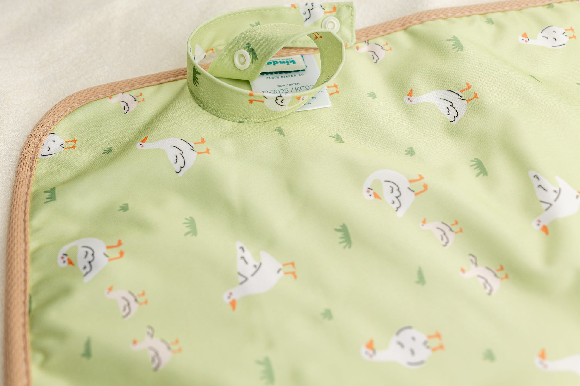 Ultra-Soft Bamboo Machine Washable and Wipeable Diaper Change Mat