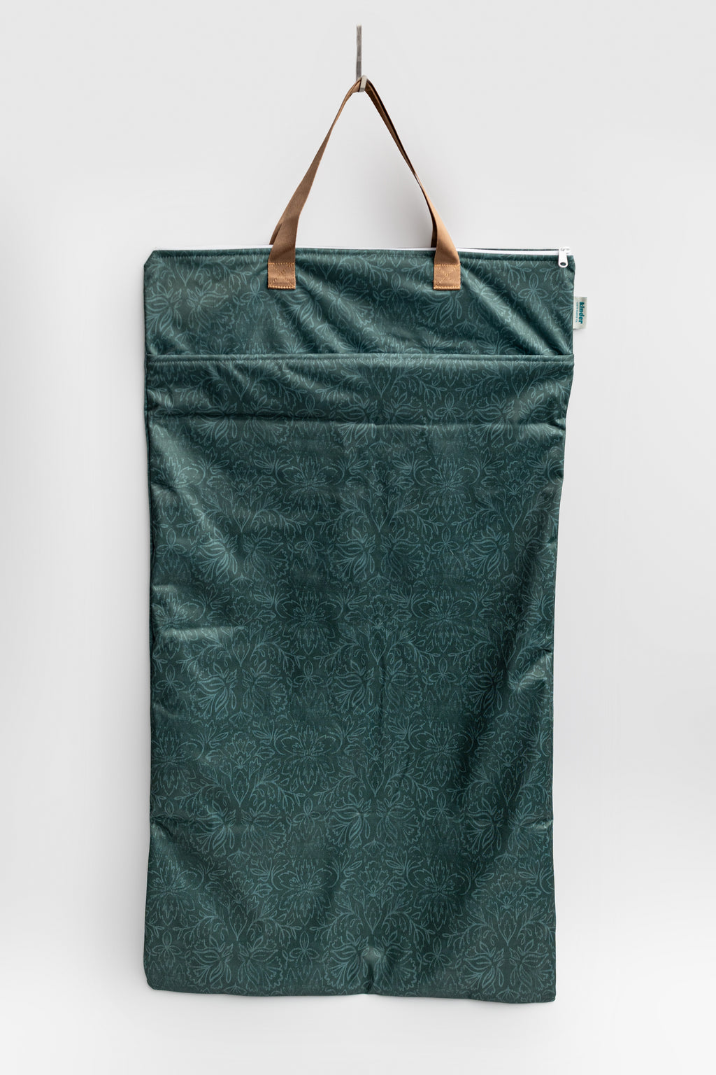 Large Zipper Hanging Wet Bag, Laundry Bag with Handles