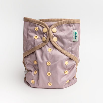 Solid Color Wipeable Cloth Diaper Cover, Grows with your Baby