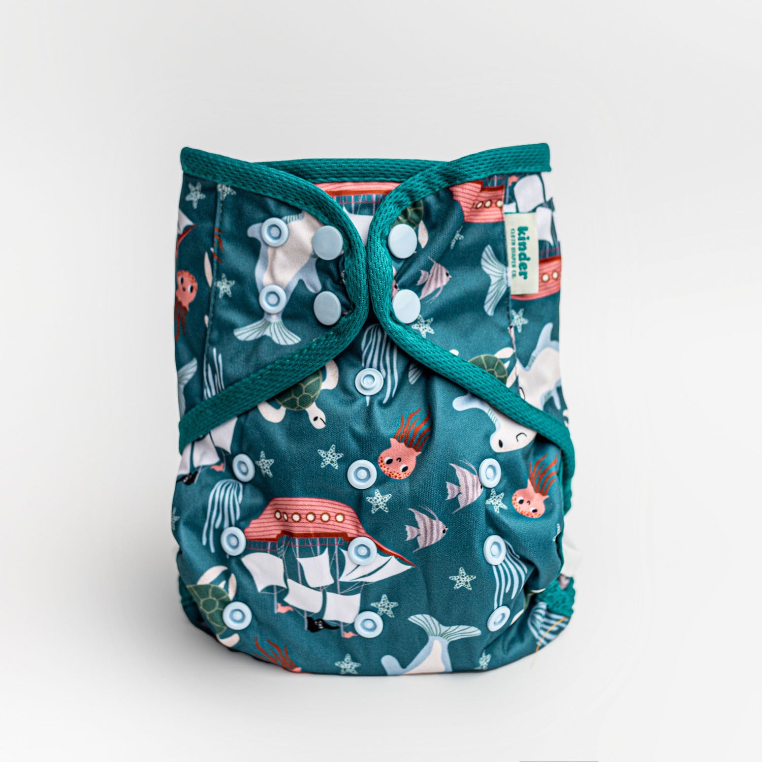 Animals and Insects: Wipeable Cloth Diaper Cover, Grows with your Baby