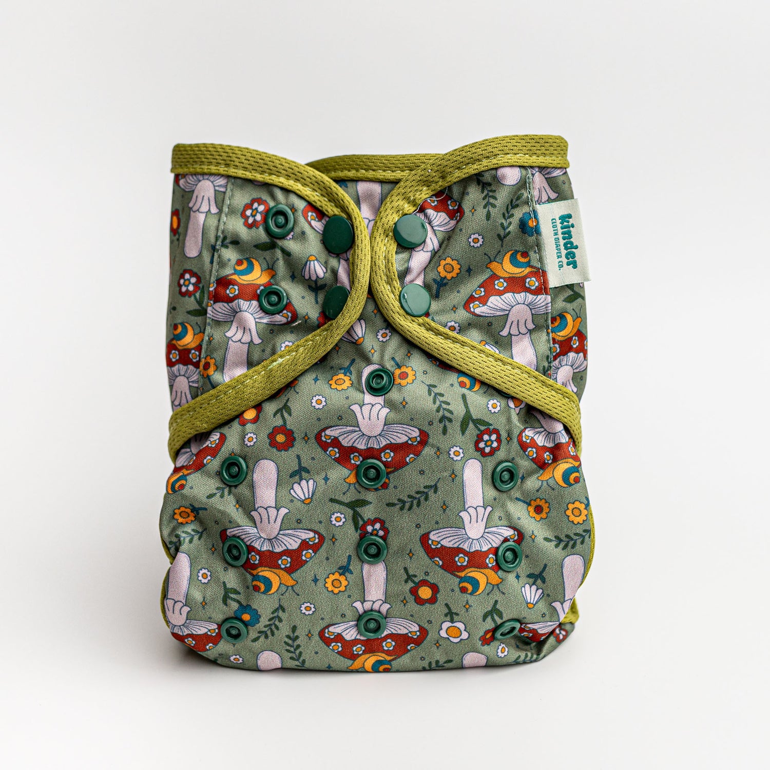 Patterned Wipeable Cloth Diaper Cover, Grows with your Baby