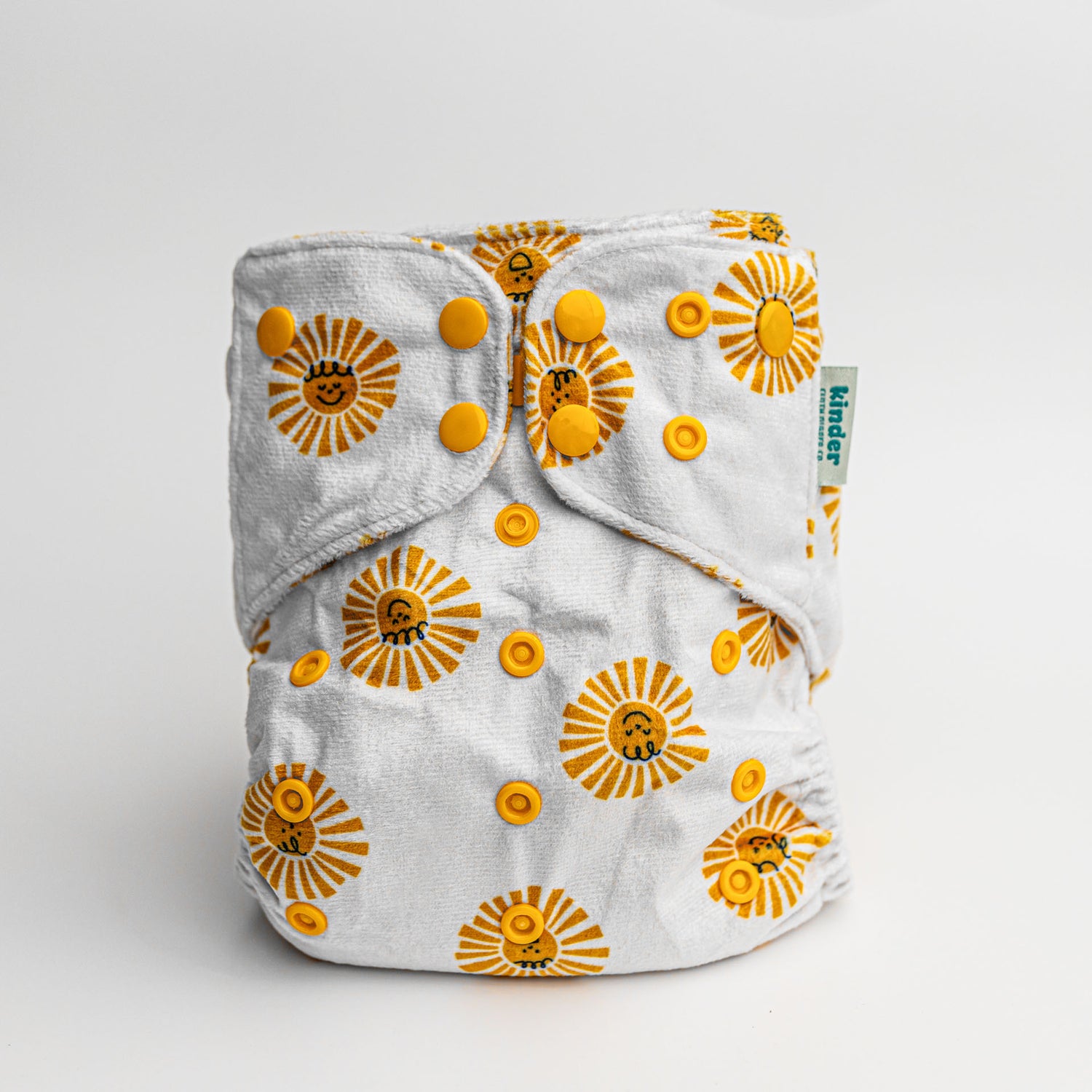 Patterned Lounger Pocket Cloth Diaper — Minky Fleece with Athletic Wicking Jersey