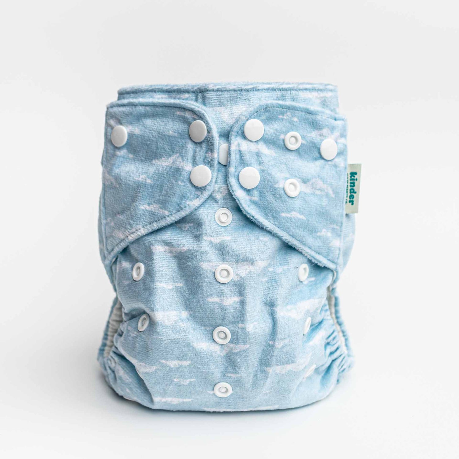 Lounger Pocket Cloth Diaper — Minky Fleece with Athletic Wicking Jersey