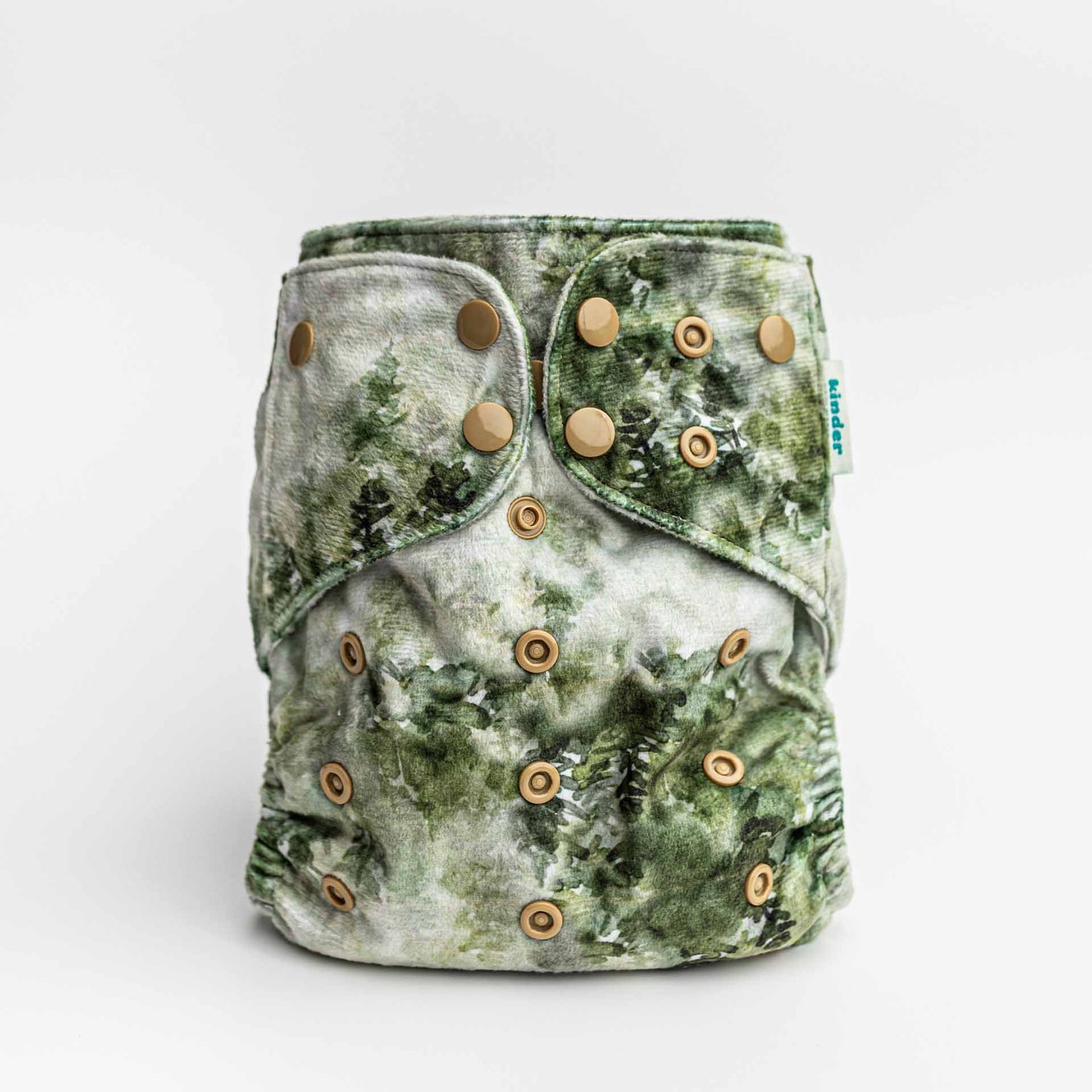 Patterned Lounger Pocket Cloth Diaper — Minky Fleece with Athletic Wicking Jersey