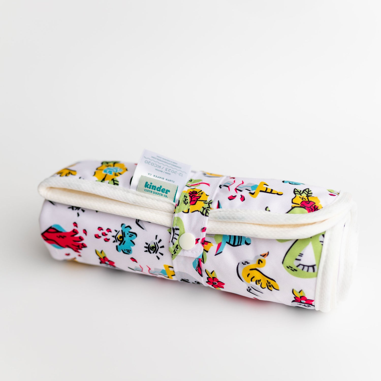 Ultra-Soft Bamboo Machine Washable and Wipeable Diaper Change Mat