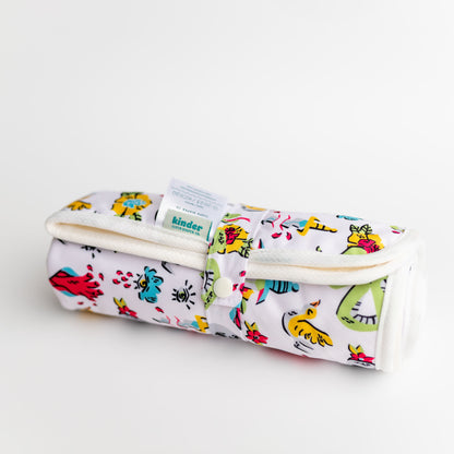 Ultra-Soft Bamboo Machine Washable and Wipeable Diaper Change Mat