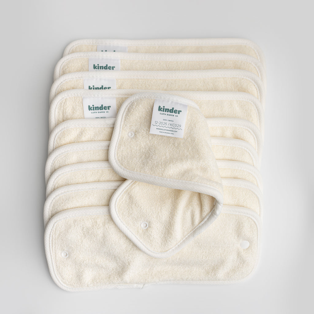 6-Layer Bamboo Viscose Newborn Cloth Diaper Insert