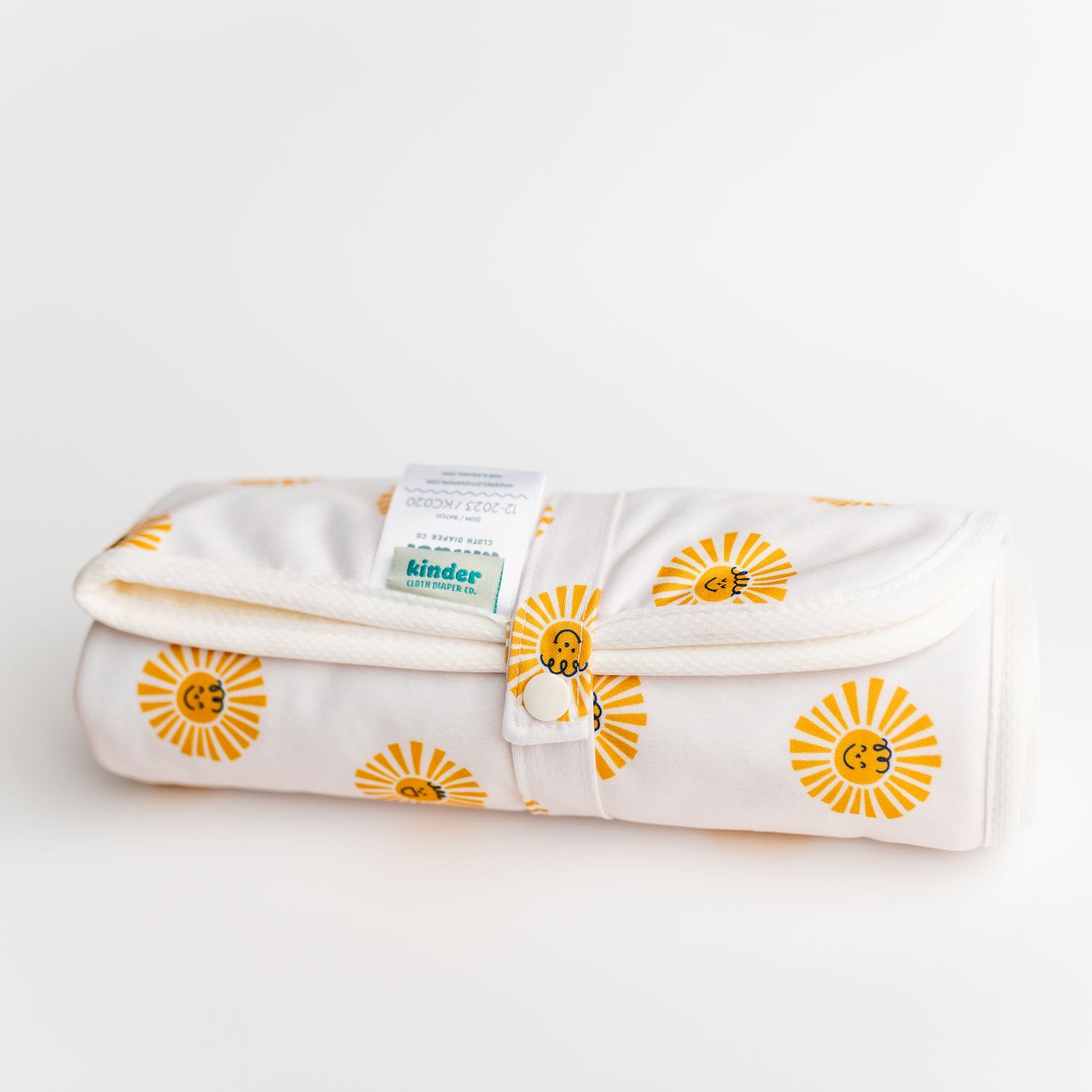 Ultra-Soft Bamboo Machine Washable and Wipeable Diaper Change Mat