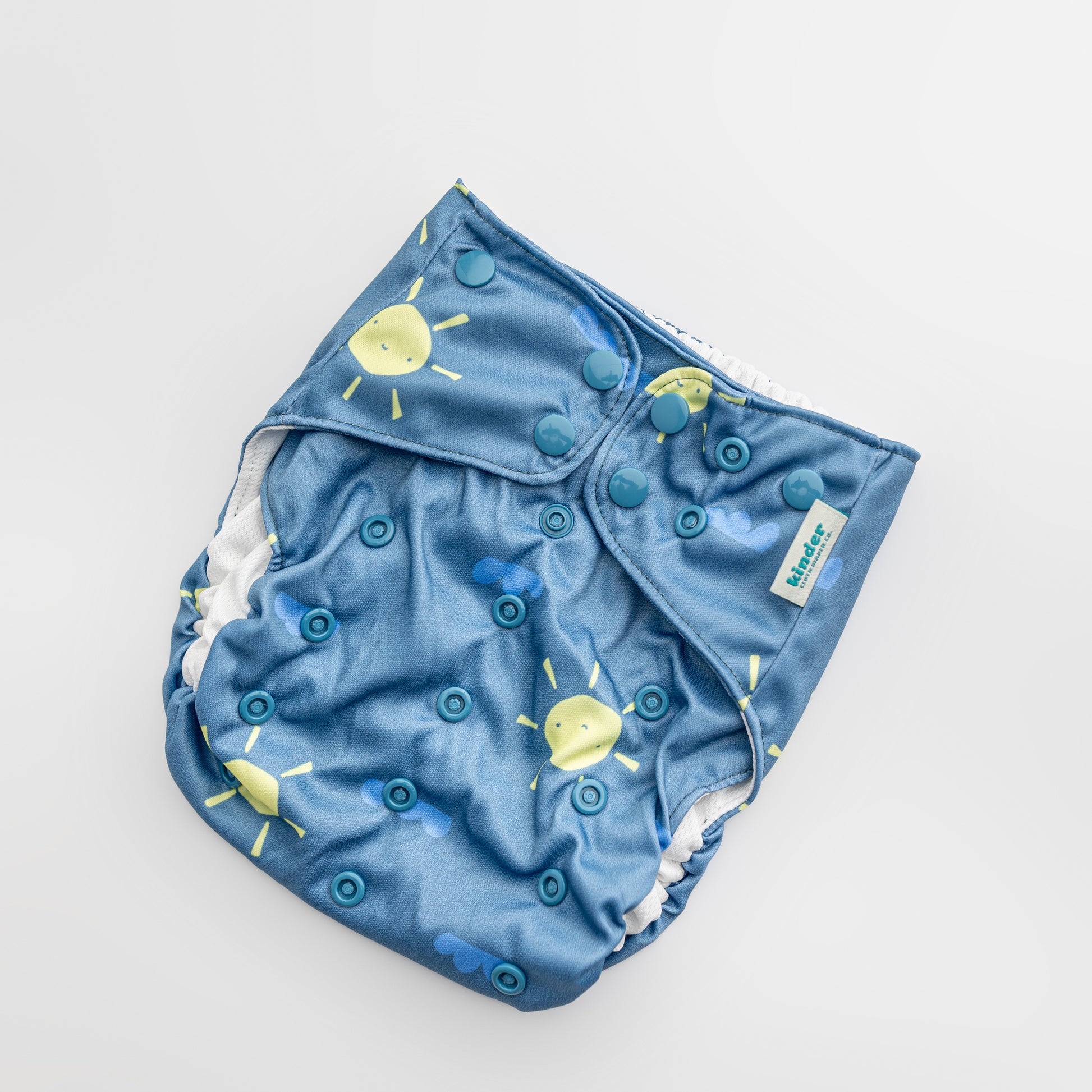 Reusable Swim Diapers with Athletic Wicking Jersey (7-60lbs)