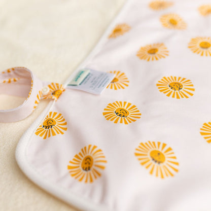 Ultra-Soft Bamboo Machine Washable and Wipeable Diaper Change Mat