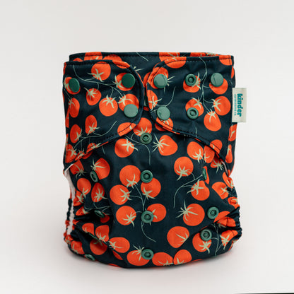 Food: Essentials Pocket Cloth Diaper with Athletic Wicking Jersey, Grows with your Baby