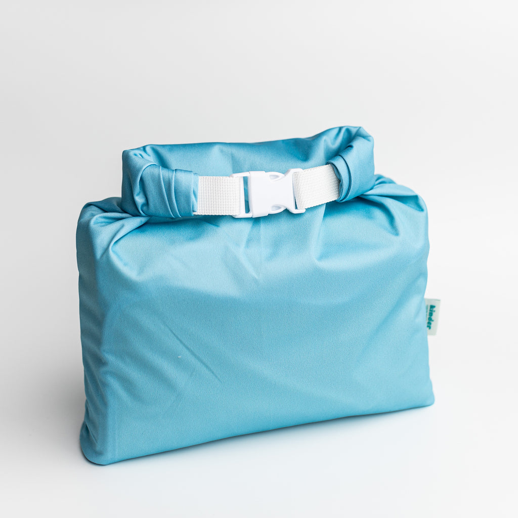 Roll Top Space Saver Water Resistant Small Wet Bag Travel Storage Bag