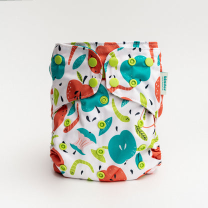 Food: Essentials Pocket Cloth Diaper with Athletic Wicking Jersey, Grows with your Baby