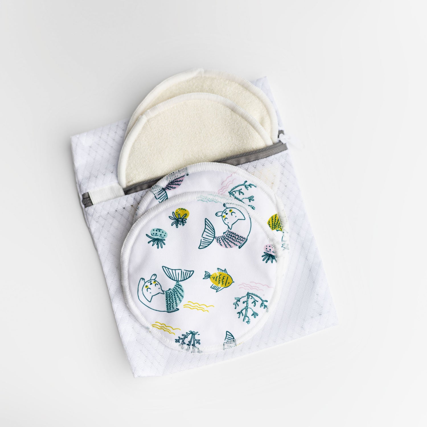 Bamboo Viscose Machine Washable Nursing Pad Liner Sets