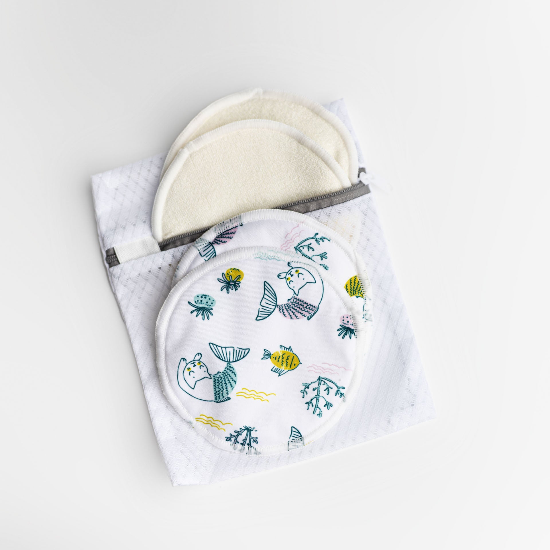 Bamboo Viscose Machine Washable Nursing Pad Liner Sets