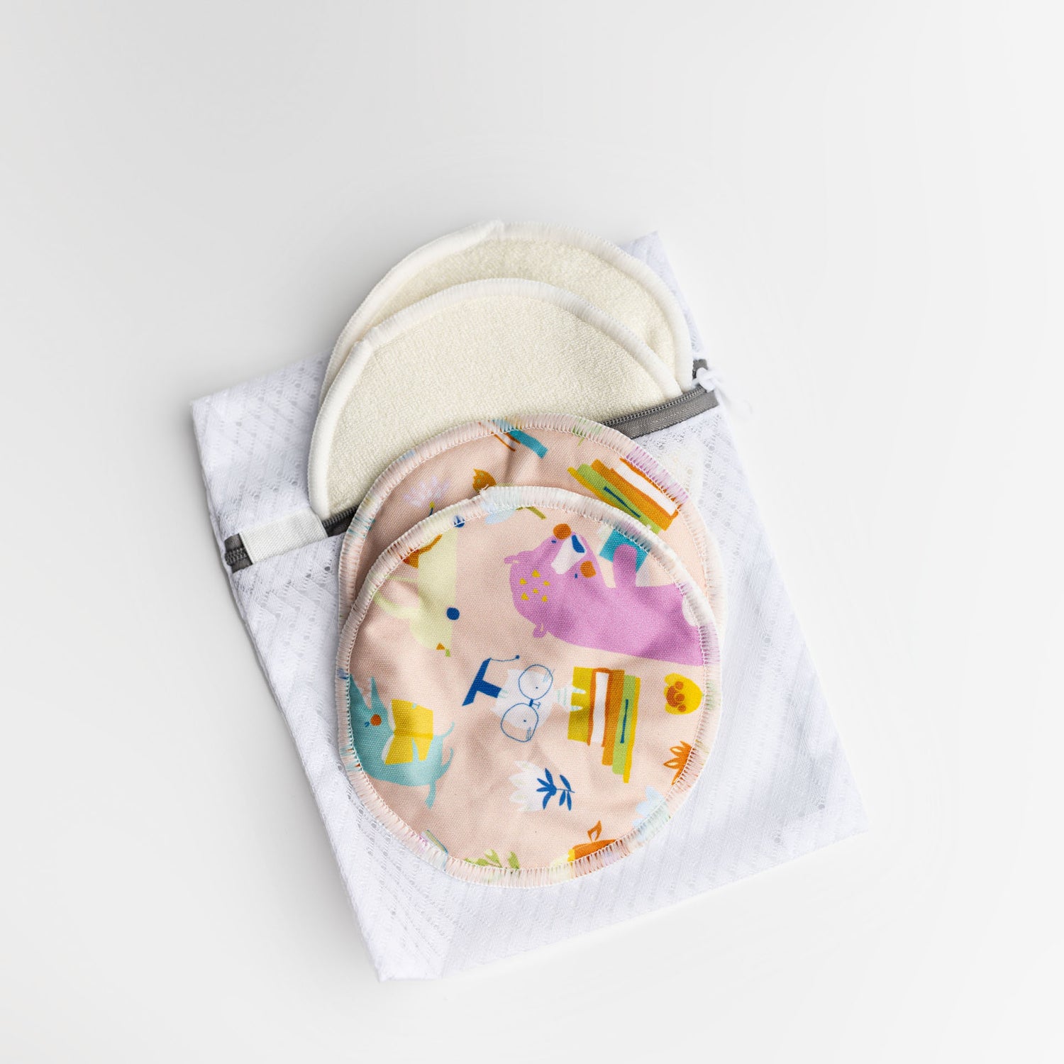 Bamboo Viscose Machine Washable Nursing Pad Liner Sets
