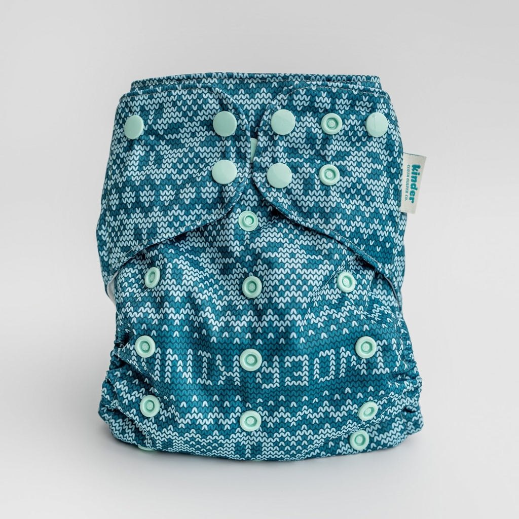 Kinder Cardigan - Modern - Cloth - Diapers - Pocket Diaper - Kinder Cloth Diaper Co. - Pittsburgh - Based - Small - Business - Woman - Owned