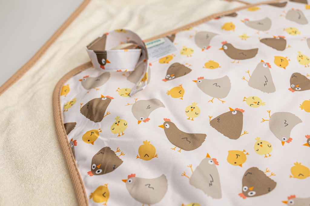 Ultra-Soft Bamboo Machine Washable and Wipeable Diaper Change Mat