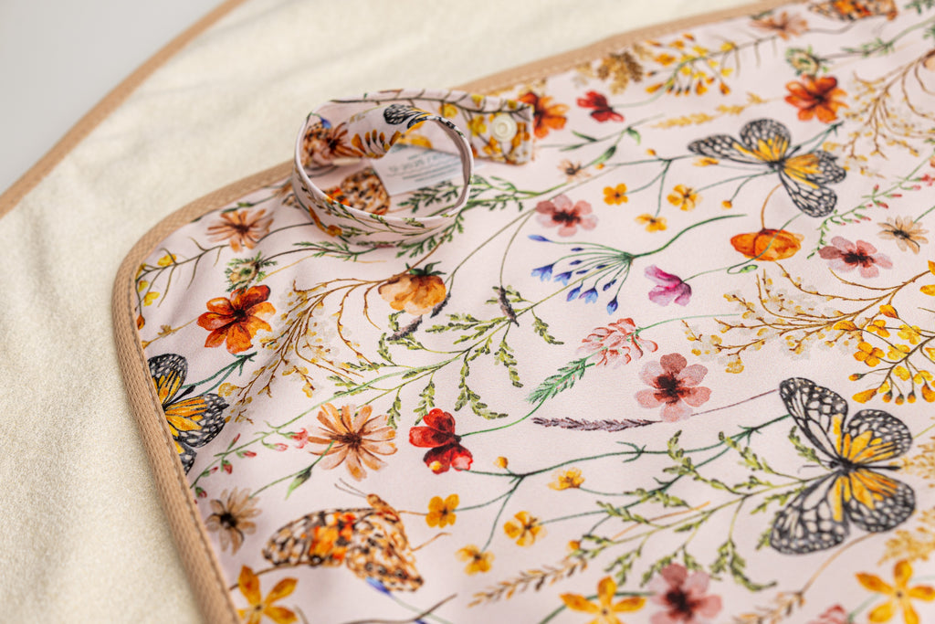 Ultra-Soft Bamboo Machine Washable and Wipeable Diaper Change Mat