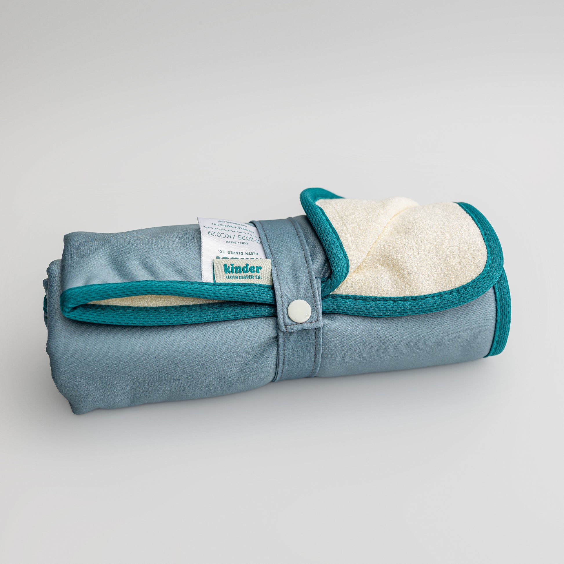 Ultra-Soft Bamboo Machine Washable and Wipeable Diaper Change Mat