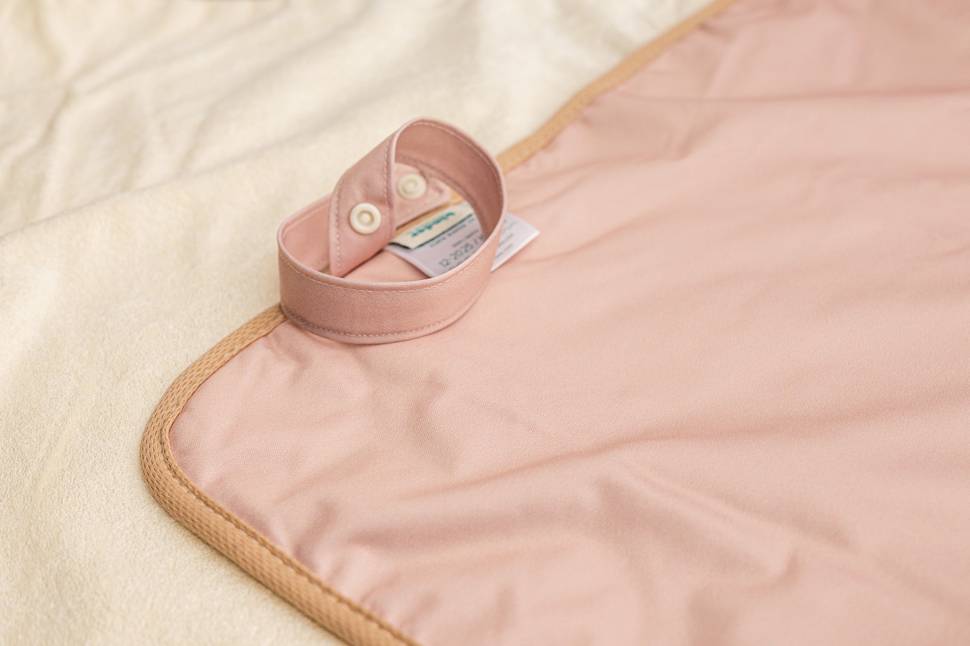 Ultra-Soft Bamboo Machine Washable and Wipeable Diaper Change Mat