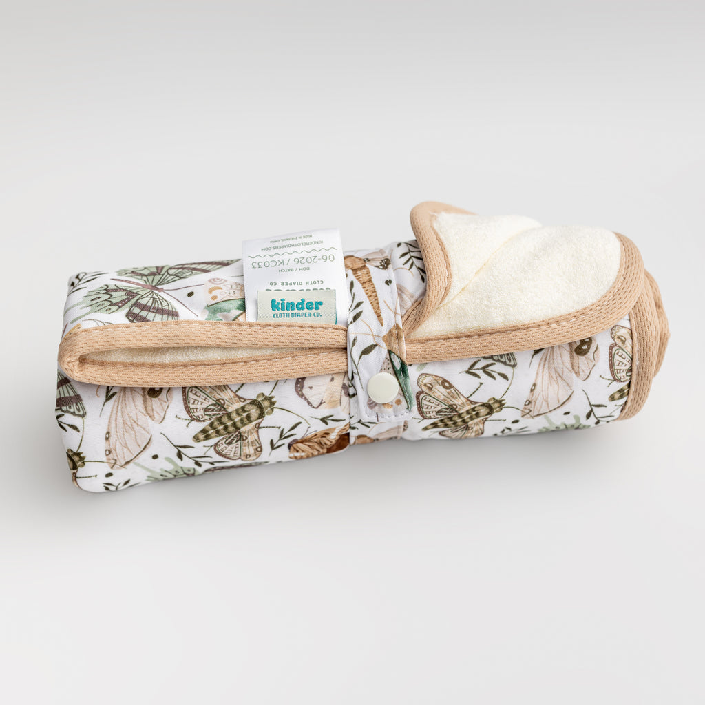 Mystic - Washable Change Mat - Insects - Travel-Friendly