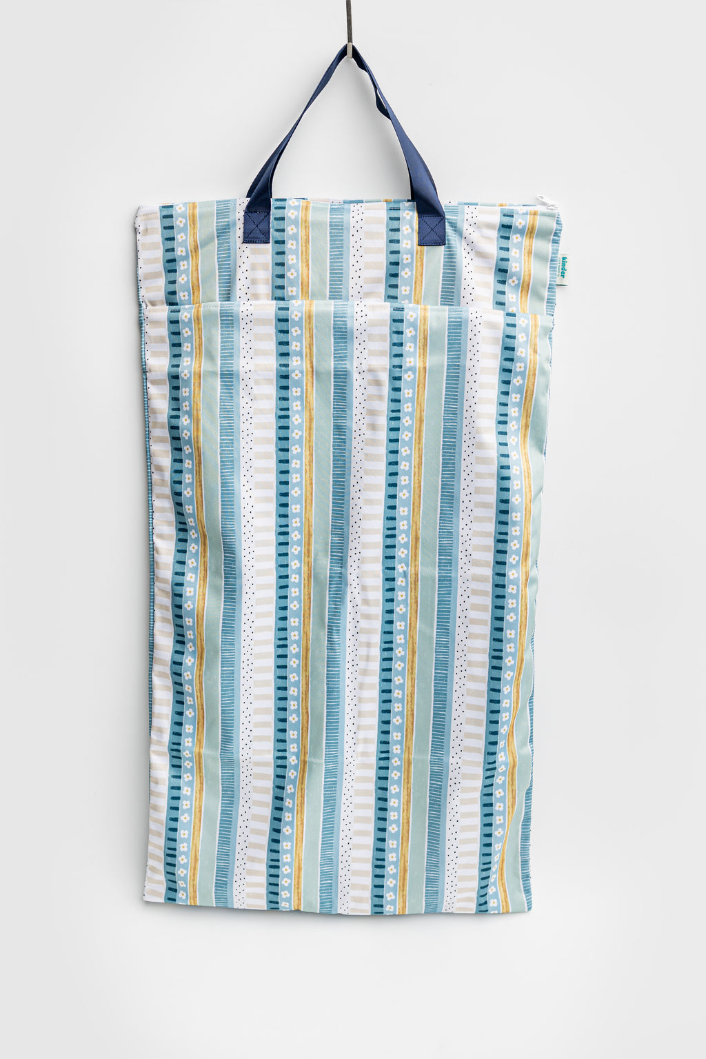 Large Zipper Hanging Wet Bag, Laundry Bag with Handles