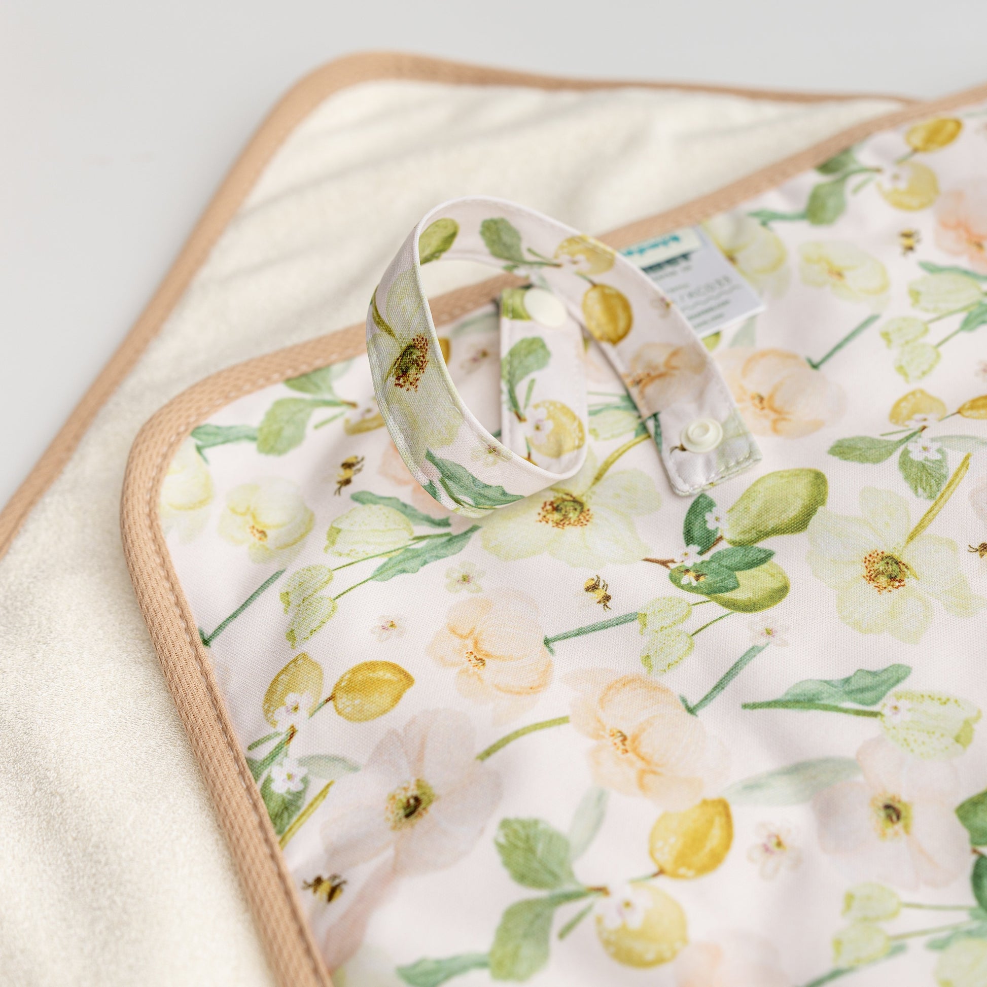 Floral Buzz - Washable Change Mat - Travel-Friendly