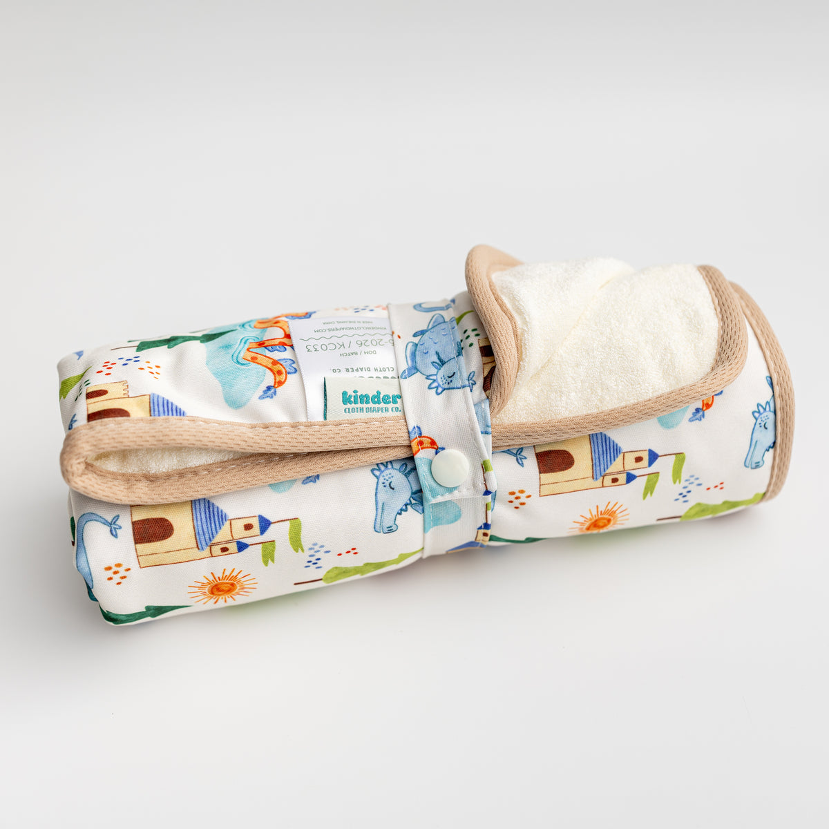 Magical Landscape by Wonky Trumpet - Washable Change Mat - Animals - Travel-Friendly
