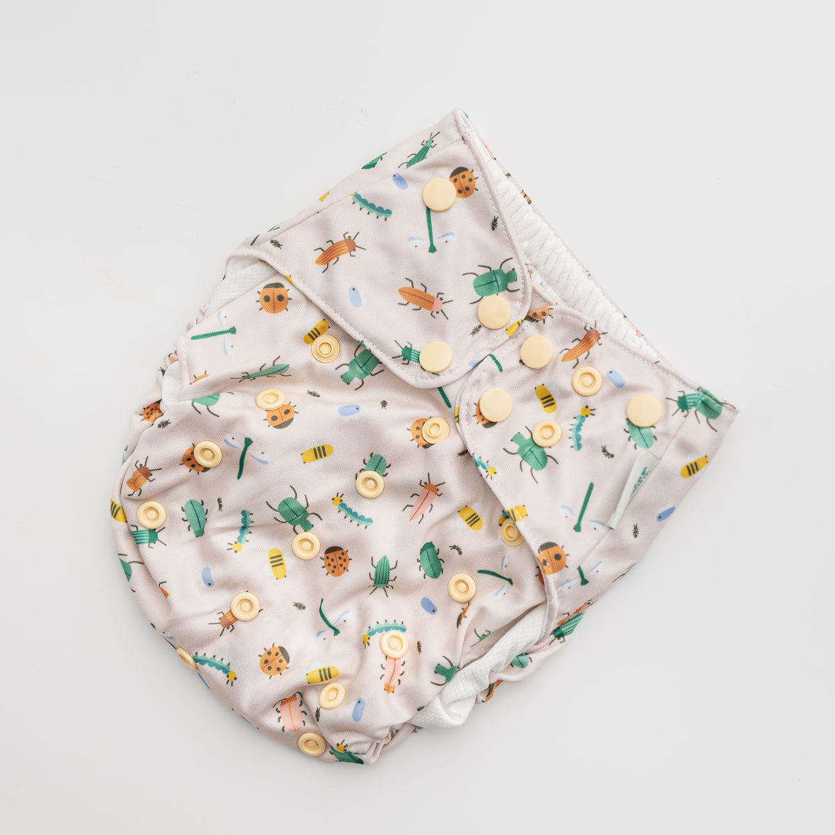 Busy Bugs by Malika Buttinger - Reusable Swim Diaper - Insects - One Size