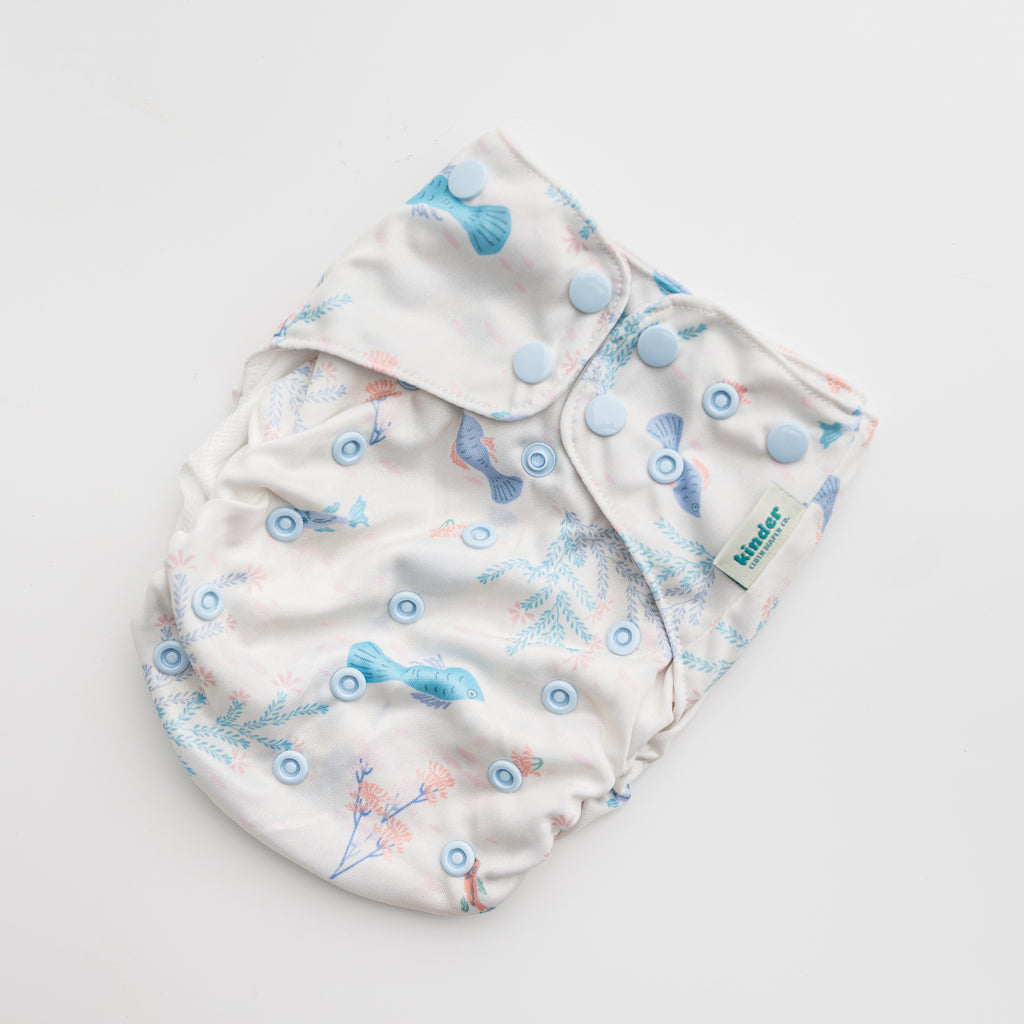 Betta Bliss by Cynthia Lai - Reusable Swim Diaper - Fish - One Size