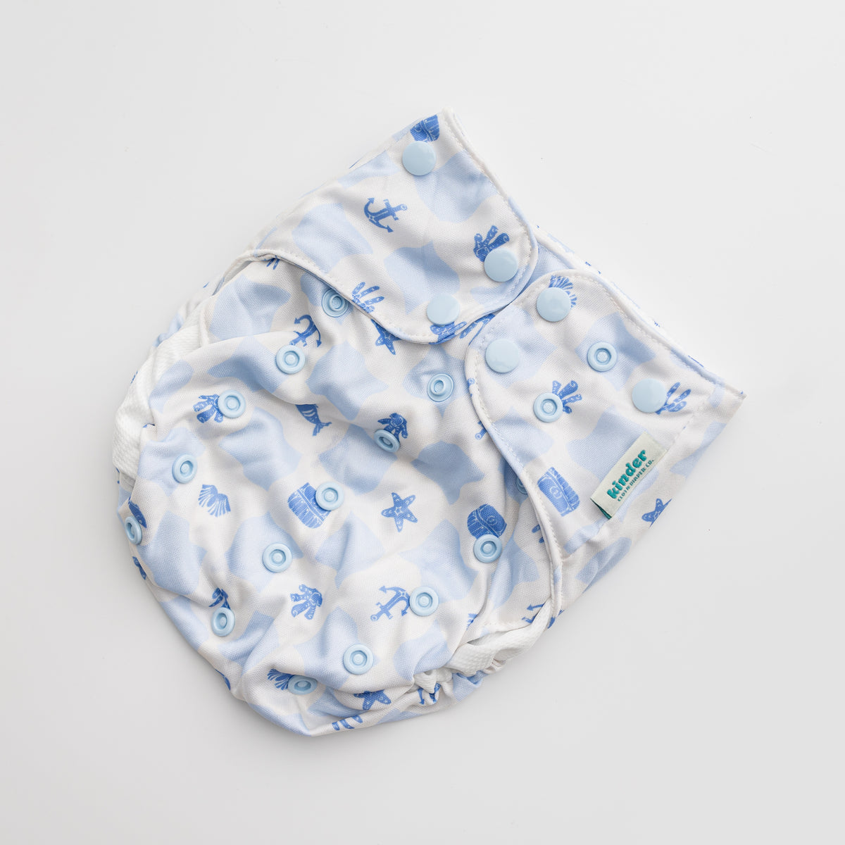 Betta Gingham by Cynthia Lai - Reusable Swim Diaper - Fish - One Size