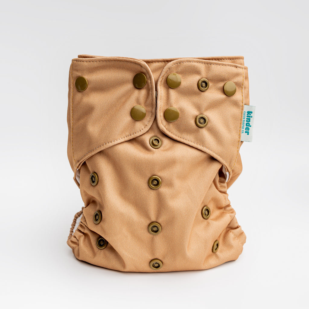 Fawn - Essential Pocket Diaper - Solid - One Size