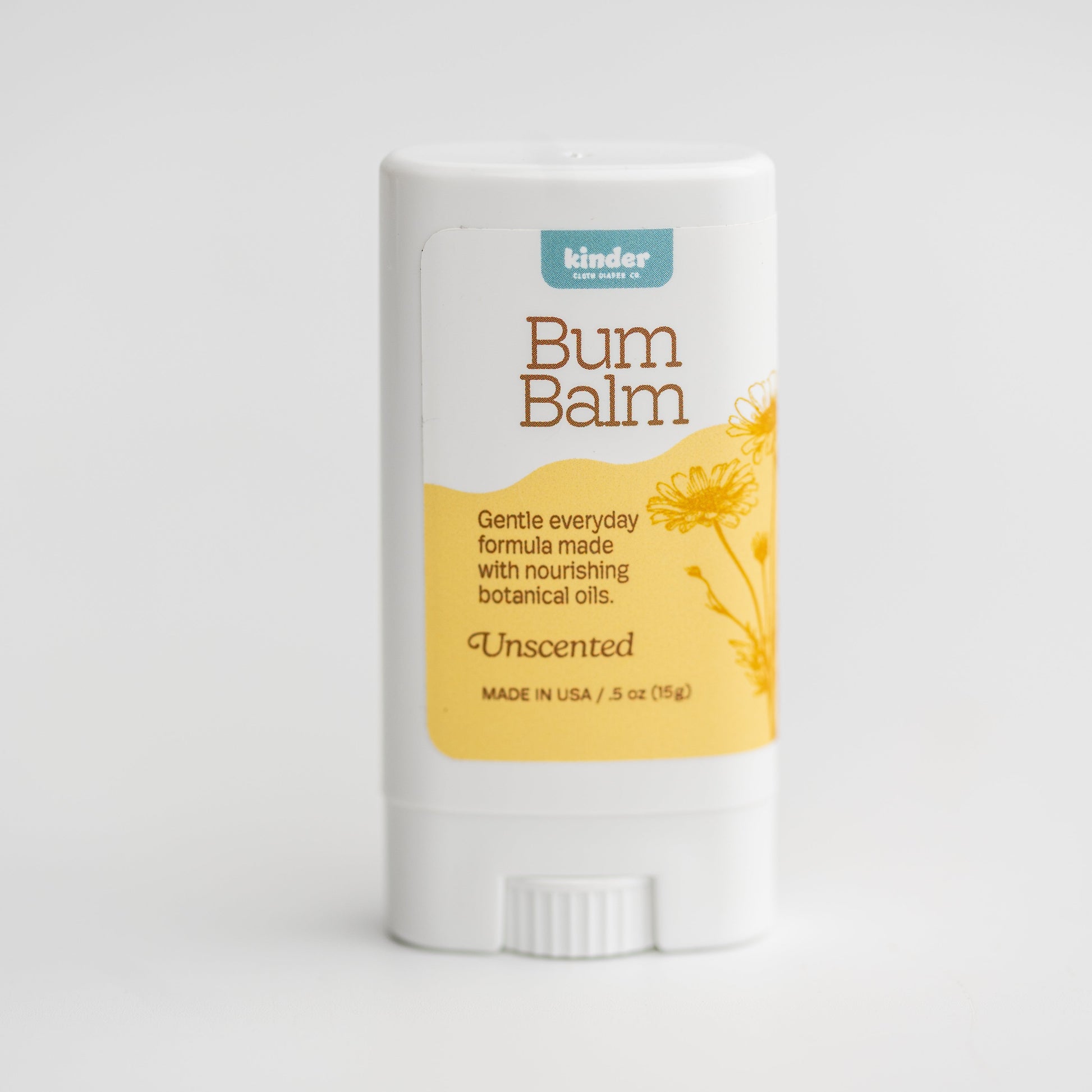 Unscented - Bum Balm - Cloth Diaper Safe - Zinc Free