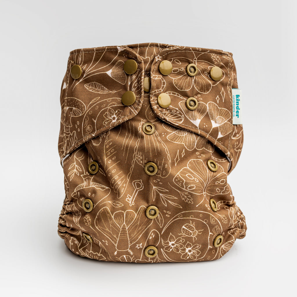 Enchanted - Essential Pocket Diaper - Insects - One Size